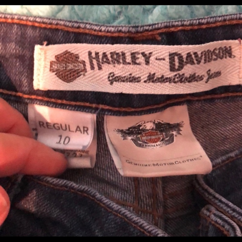 Harley Davidson 10 High Rise Stretch Jeans
